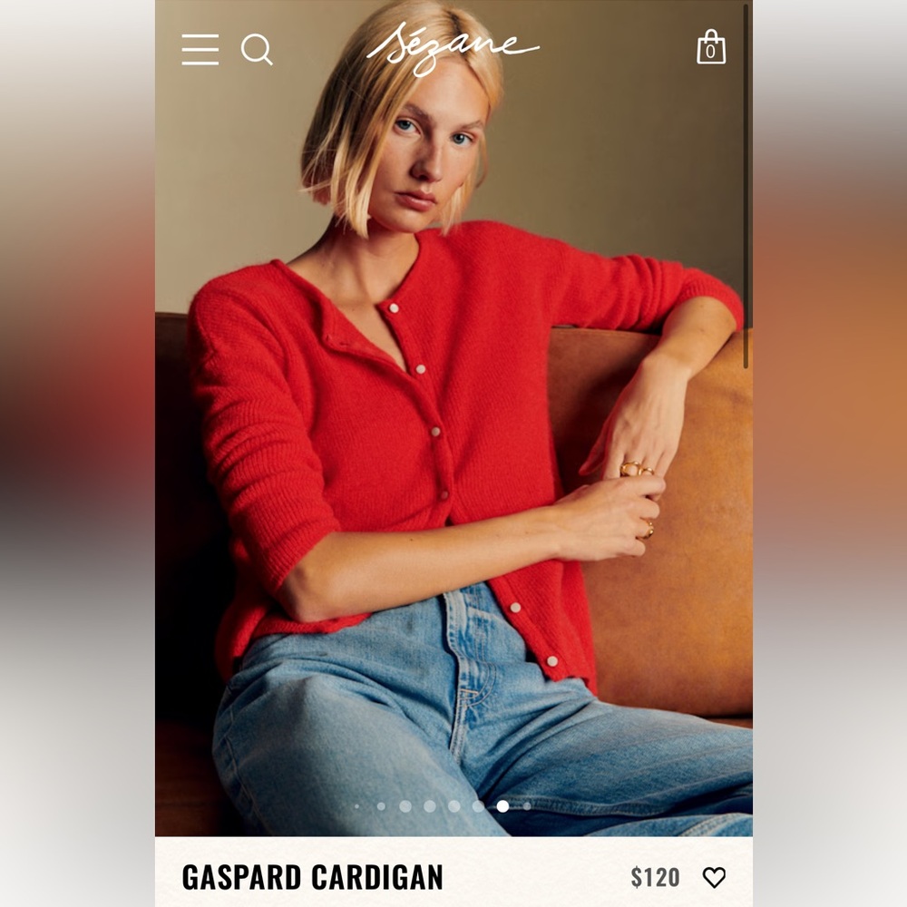 Sezane Gaspard Cardigan